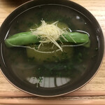 赤坂 菊乃井 - 昼懐石１２１００円。冬瓜饅頭 鼈真丈。澄んだお出汁が、しみじみ美味しく感じられます（╹◡╹）（╹◡╹）