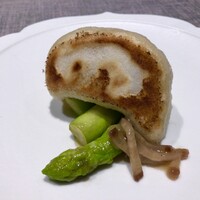 慈華 - どろ豚 餃子 うえむら農園さんのアスパラ