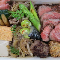 肉割烹 上 - 肉割烹 上 謹製 厳選和牛弁当　￥7560