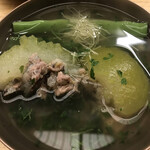 赤坂 菊乃井 - 昼懐石１２１００円。冬瓜饅頭 鼈真丈。すっぽん感はよくわかりませんでしたが、コクがあり、出汁の邪魔することなく、とーっても美味しくいただきました（╹◡╹）（╹◡╹）