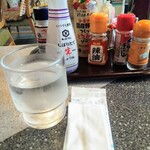 喫茶軽食 たんぽぽ - テーブル調味料　種類多い