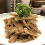 創作麺工房 鳴龍 - 「メンマ（ネギソース」300円