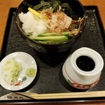 ごまそば 遊鶴 - おろしそば 700→564円