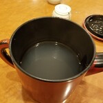 ごまそば 遊鶴 - 蕎麦湯