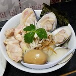 塩そば専門店 桑ばら - 冷たいハマグリの冷やし塩そば