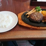 Royal Host - 私の「宮城県産牡蠣フライ&ハンバーグランチ」