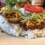 ニコラシカ - タコライスご飯300gは流石にボリューミー‼️