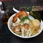 塩そば専門店 桑ばら - 冷やし塩油そば