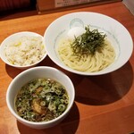 麺屋 六感堂 - 山椒ブラックつけ麺＋チャコ飯