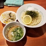 麺屋 六感堂 - 潮つけ麺＋チャコ飯
