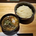 ラーメン巌哲 - 賄いつけ麺「餃子」