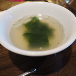 南大門 - ランチ　スープ