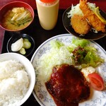 カフェ レストラン 梅昇 - 本日の日替わりランチ（ランチハンバーグと同じアルよ）