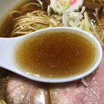 中華そば　堀川 - スープ