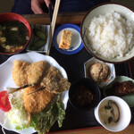 コバト - 相方：アジフライ定食 680円