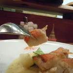 ル クロ - パリッとした金目鯛、どうぞ～