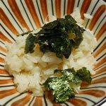 しのはら - 蟹の炊き込みご飯