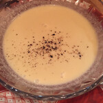 千ふく - 伊勢海老と生とうもろこしのクリームスープ