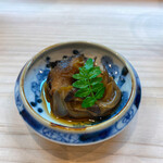 松寿司 - ⚫︎濃い目の味付けがアテにピッタリなバイ貝♡