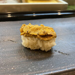 松寿司 - ⚫︎淡路の雲丹！ほっぺた落ちちゃう♡