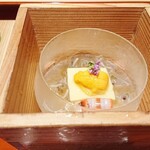 銀座 しのはら - 雲丹豆腐