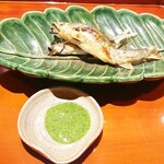 銀座 しのはら - 焼き鮎2種