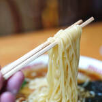宝来家 - "雲呑麪（うんどんそば）"、麪條（もろこしのきりむぎ）
