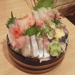 Tsukiji Shokudou Genchan - 九州お刺身盛り合わせ１８５０円♪