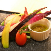 海人 - 無農薬有機地野菜の和風バーニャカウダ