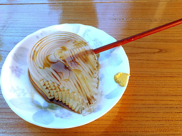 箸１本で食べるトコロテン 再訪 By ダイアンサス 日本一うまいところてん ほくほく大島 和菓子 食べログ