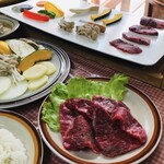 ペンション　おもちゃばこ - 料理写真:米沢牛焼肉ランチ