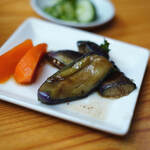 宝来家 - "煮物（にもの）"、茄子（なすび）