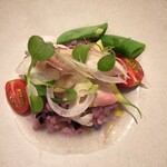 le・sud - 蛤の黒米リゾット