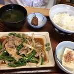 Oshokujidokoro Iroha Shokudou - 生姜焼き定食