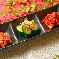 キムチ三種盛り合わせ