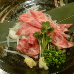 寿司 築地日本海 千葉駅前店 - 馬刺し