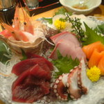 寿司 築地日本海 千葉駅前店 - 刺し盛