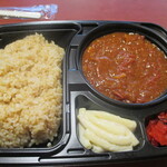 みやさんの玄米おにぎり - 「カレーせっと」（600円）