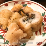 炭手前 鷽 - ふっくらとした炭火焼き穴子天