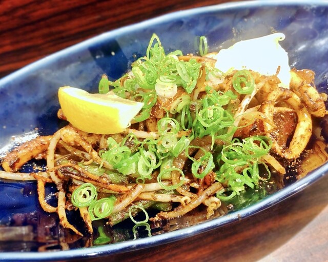 イカわた炒め By じゃがいもキング はるや 本店 津 居酒屋 食べログ