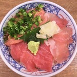 磯丸水産 - 三色丼