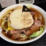 塩そば専門店 桑ばら - ビーフハンバーガー