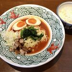 三崎港ラーメン - まぜそば＋味玉