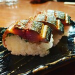 Saketosakanatoumaimon Wasshoi - 名物！鯖の極厚棒寿司