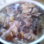 盧山 - 肉そば大盛　2012/6/2ver