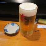 Futabazushi - 生ビールです