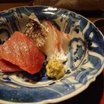 もと井 - お造り（桜鯛、本鮪、）