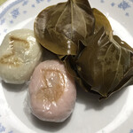 前田屋 - 白塚まんじゅうといばら餅♫白塚まんじゅうの餡はさつまいもです^ ^