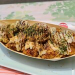 Yuntako - たこ焼き岩塩(500円)です。