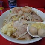 ラーメン二郎 - 少なめ＋ショウガ半分